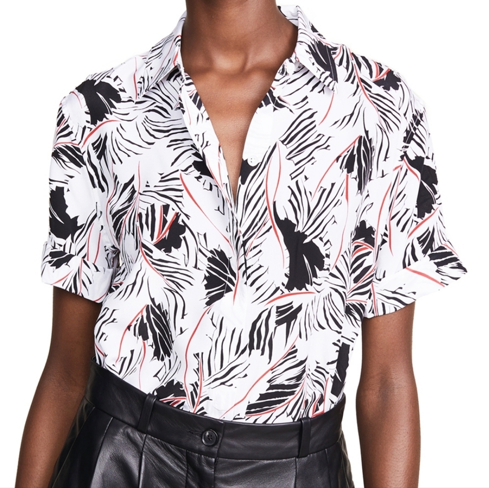 Equipment 100% Silk Matching Camisole And Blouse